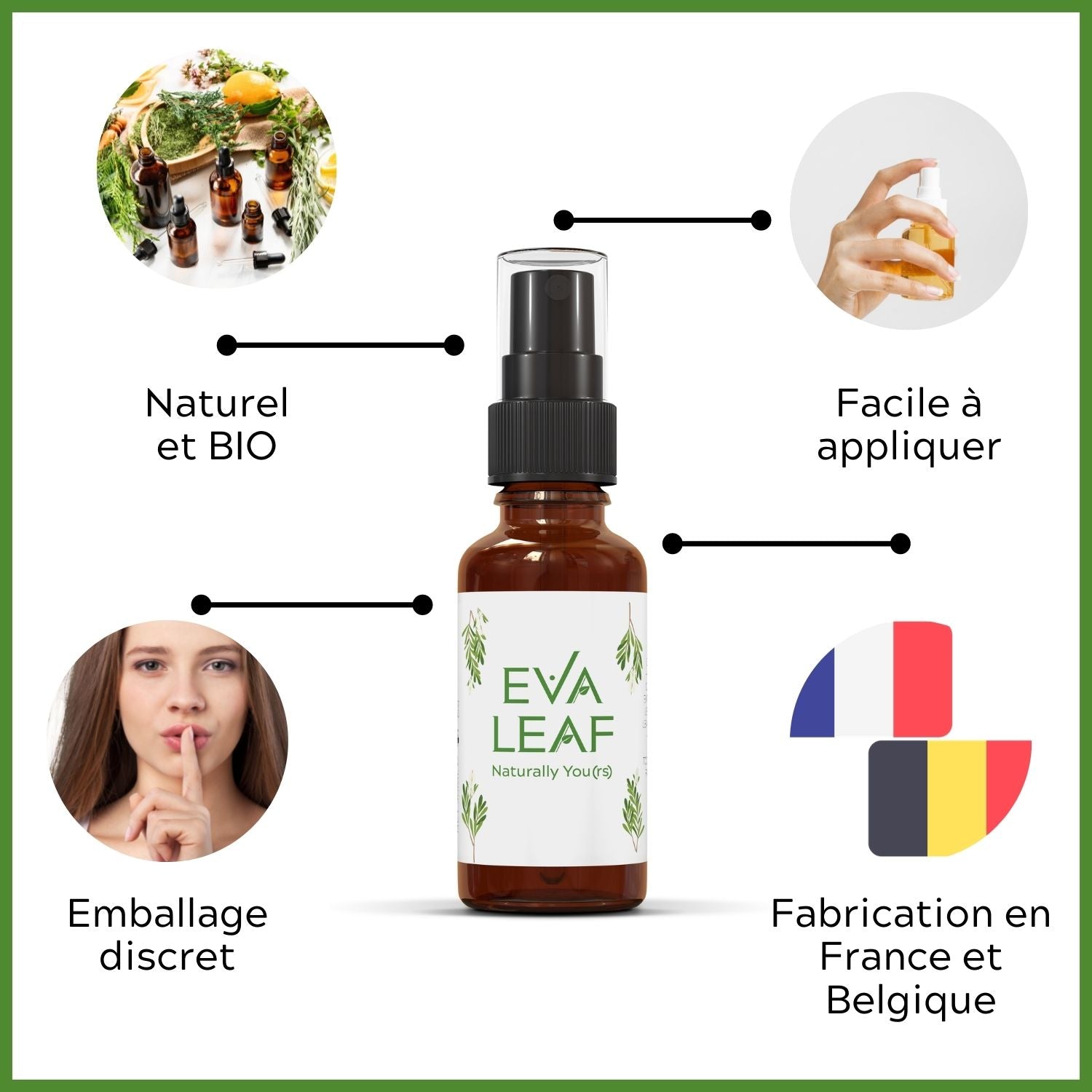 EVA Leaf 30ml : Solution Naturelle pour les Mycoses Vaginales - Eva Leaf