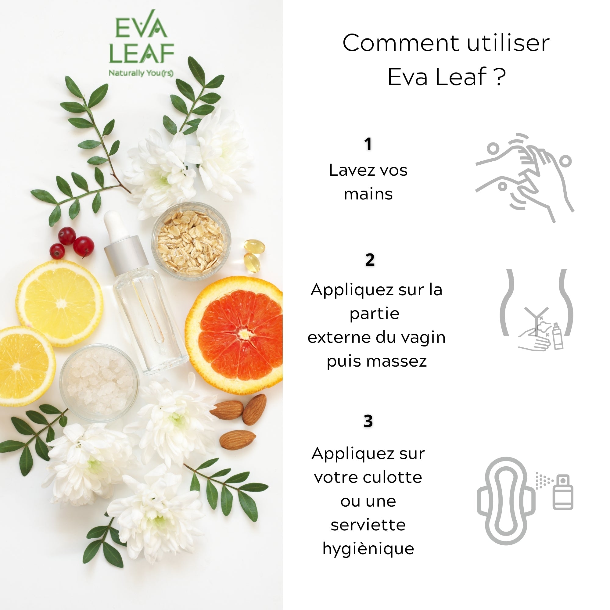 EVA Leaf 30ml : Solution Naturelle pour les Mycoses Vaginales - Eva Leaf